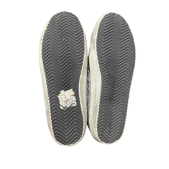 Golden Goose Superstar Silver Glitter Animal Print Star Sneakers Size 39 / US 9 - Picture 11 of 12